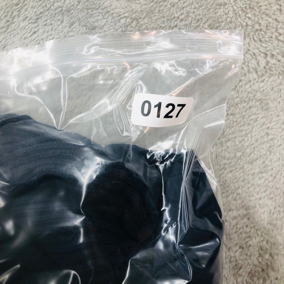 Croft & Barrow 1X Quilted Knit Sleeve Jacket Women's‎ Navy Blue Full Zip Coat - Picture 10 of 10